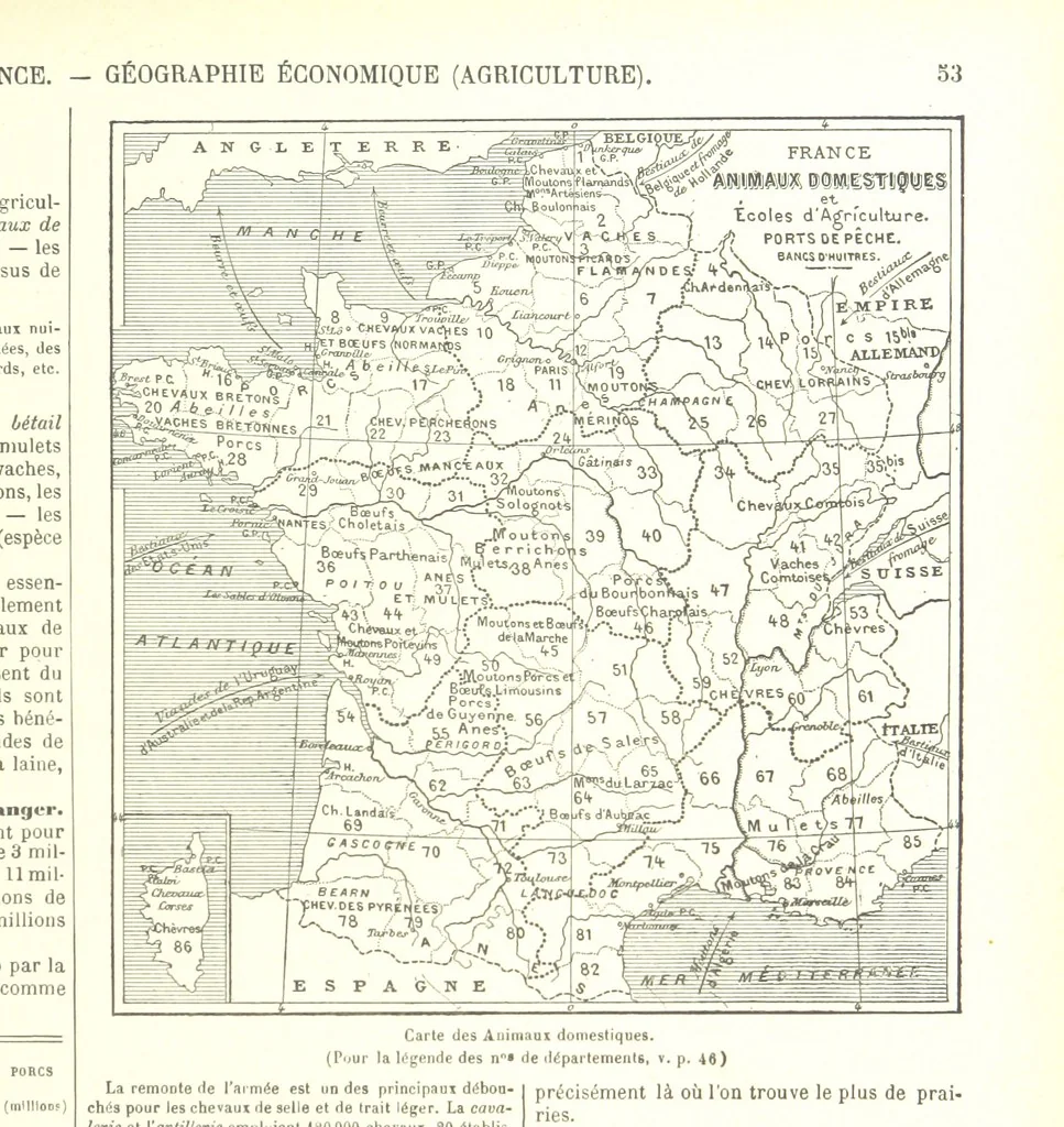 An illustration from Geographie Générale ... Avec index, etc, 1887, leaf 57