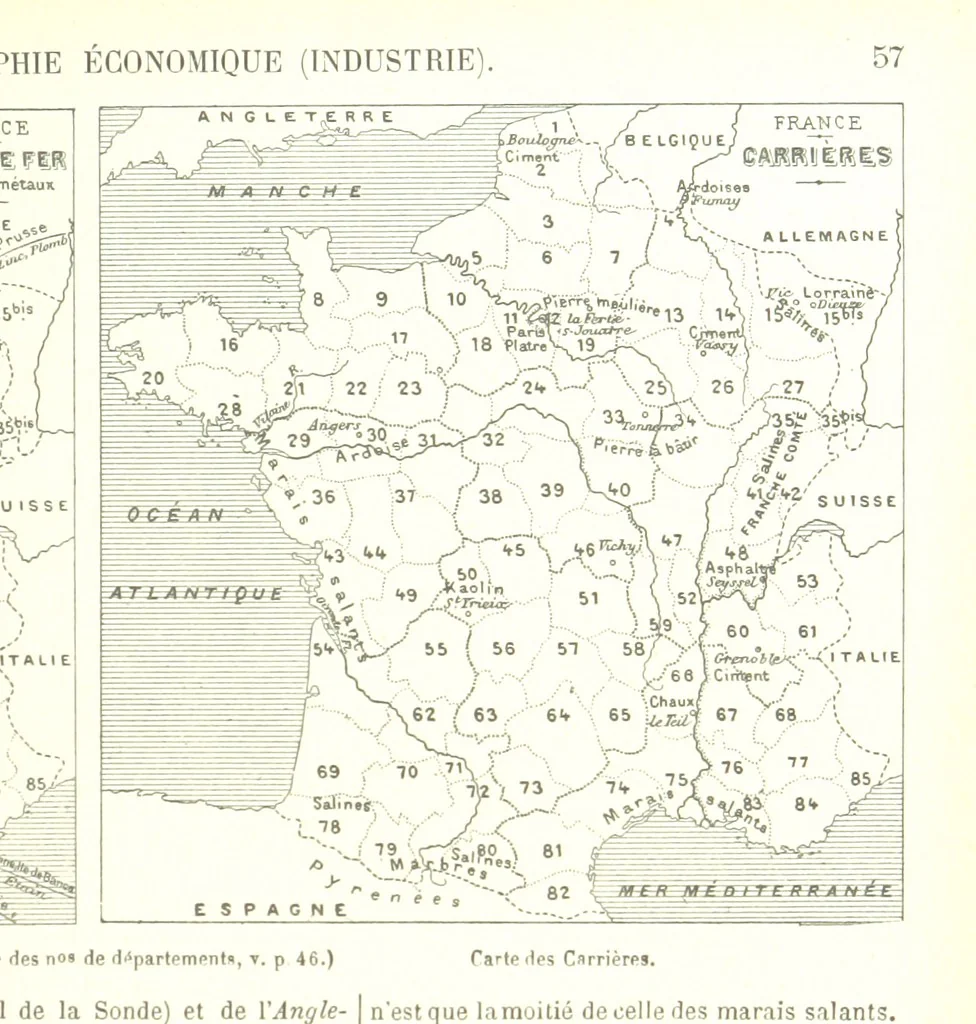An illustration from Geographie Générale ... Avec index, etc, 1887, leaf 61