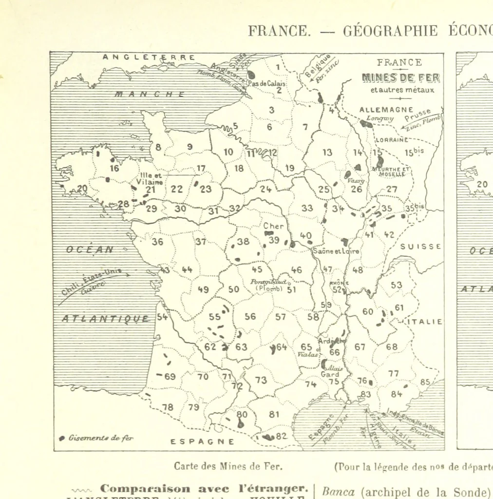 An illustration from Geographie Générale ... Avec index, etc, 1887, leaf 61