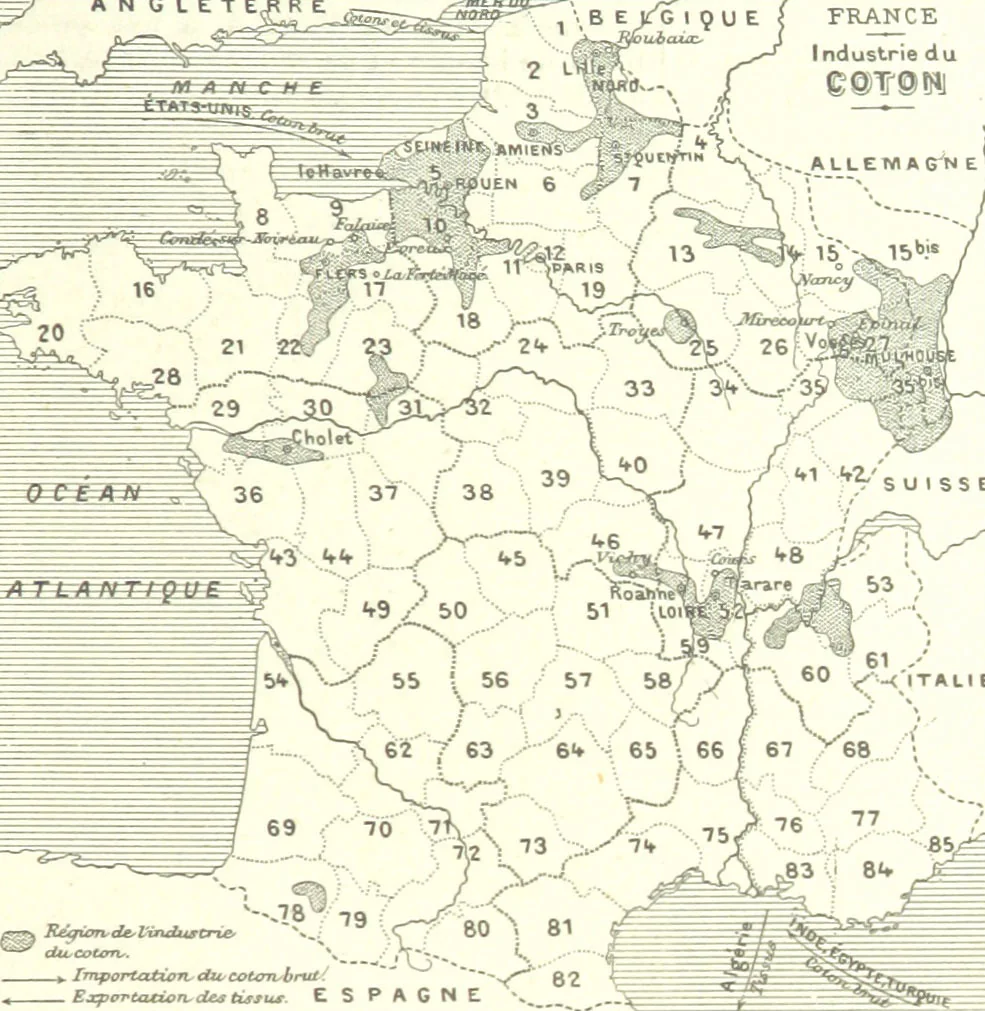 An illustration from Geographie Générale ... Avec index, etc, 1887, leaf 63