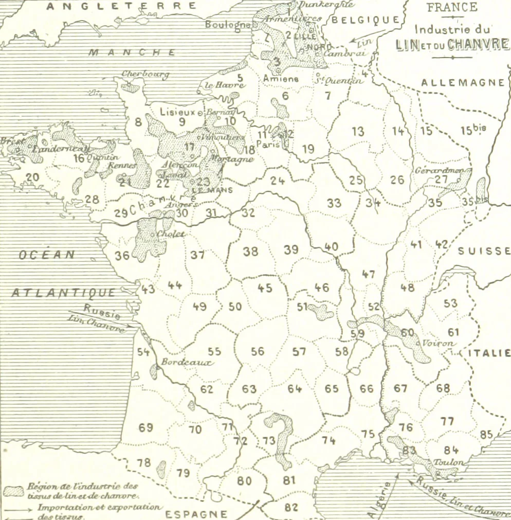 An illustration from Geographie Générale ... Avec index, etc, 1887, leaf 63