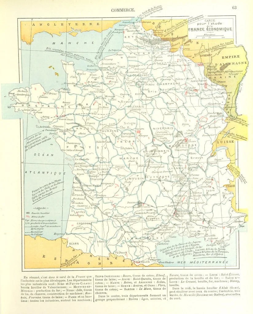 An illustration from Geographie Générale ... Avec index, etc, 1887, leaf 67
