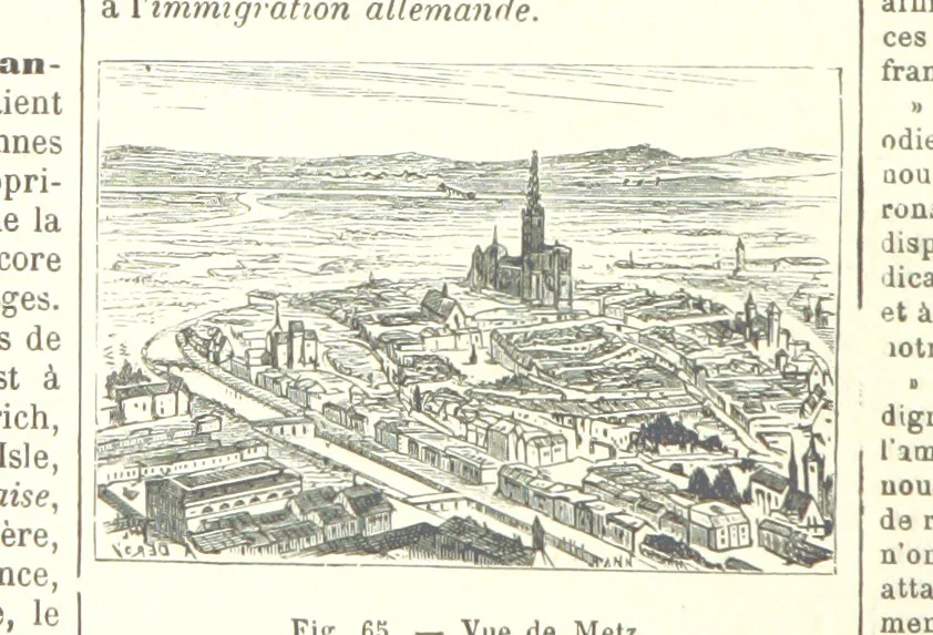 An illustration from Geographie Générale ... Avec index, etc, 1887, leaf 82