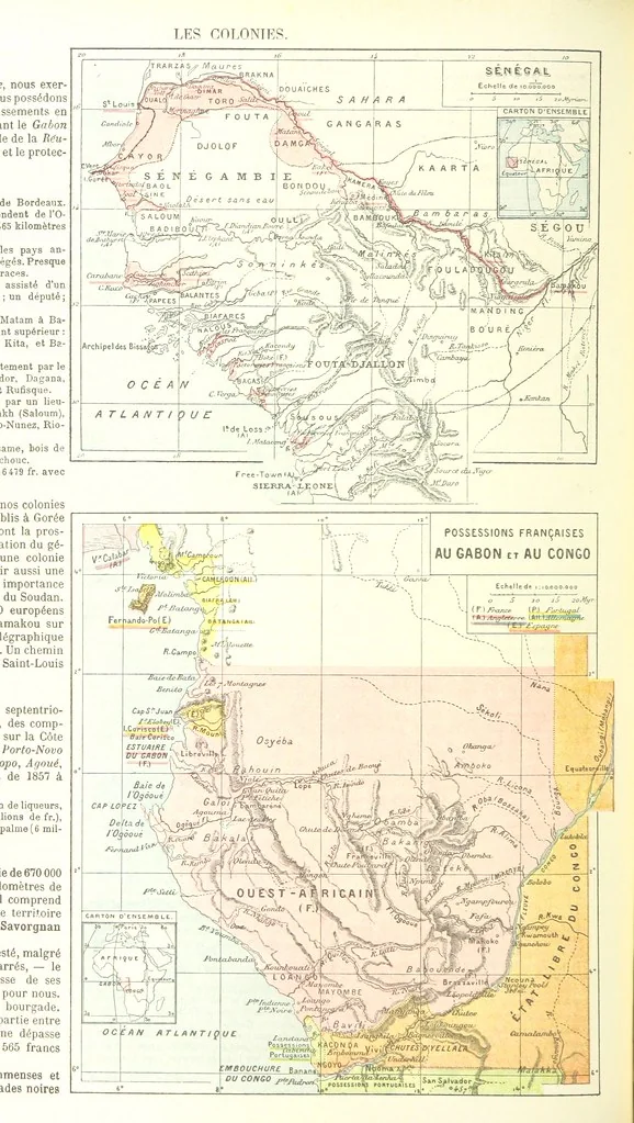 An illustration from Geographie Générale ... Avec index, etc, 1887, leaf 88