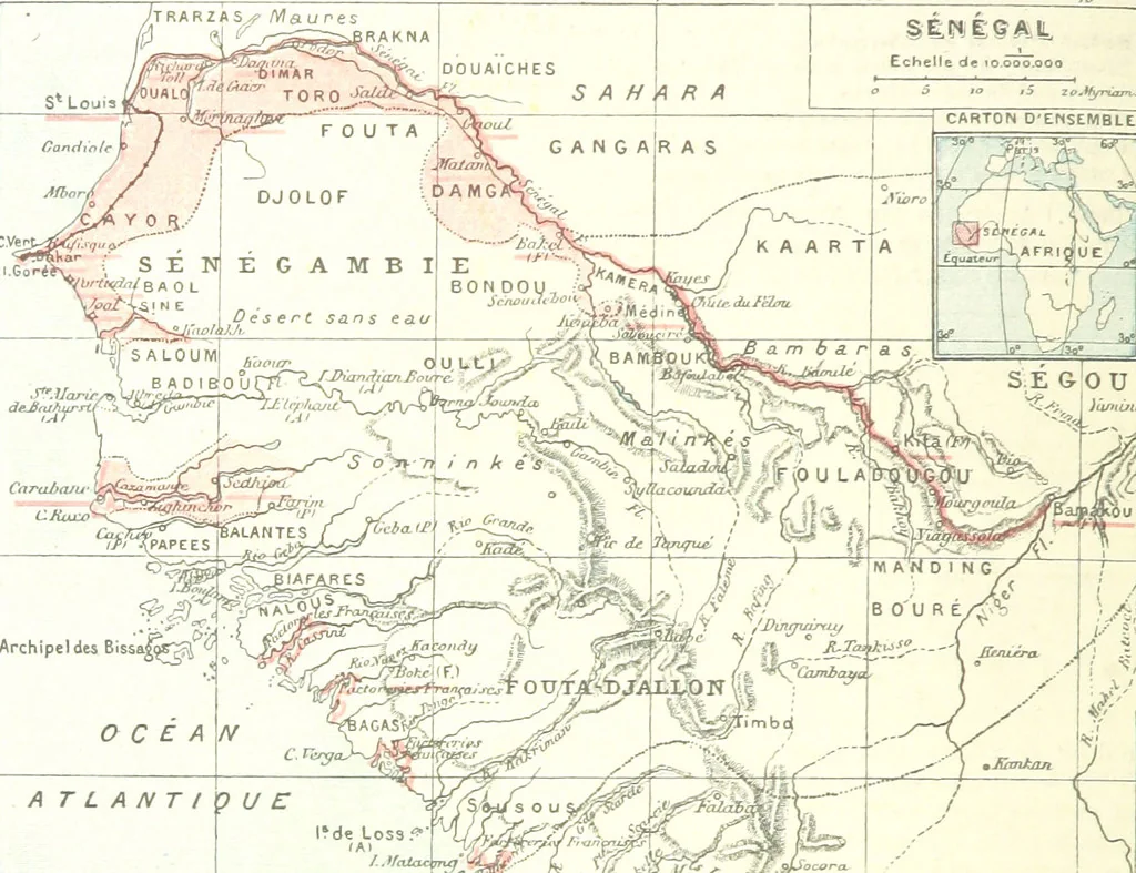 An illustration from Geographie Générale ... Avec index, etc, 1887, leaf 88