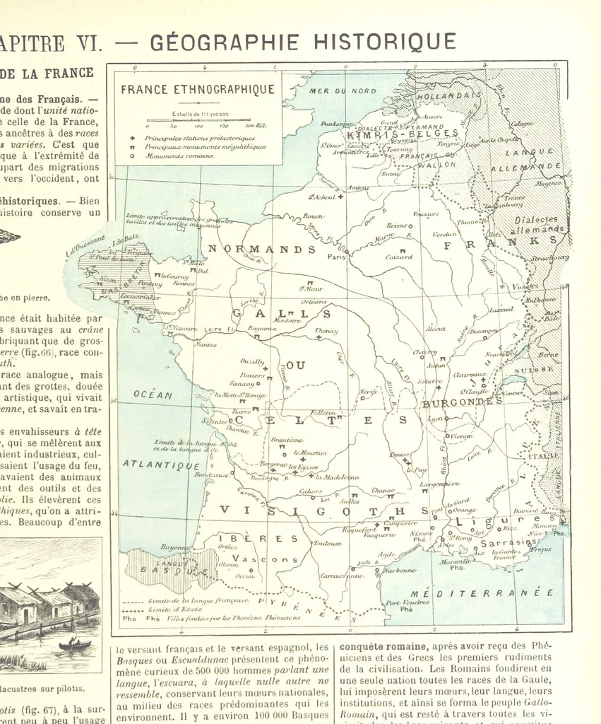An illustration from Geographie Générale ... Avec index, etc, 1887, leaf 91