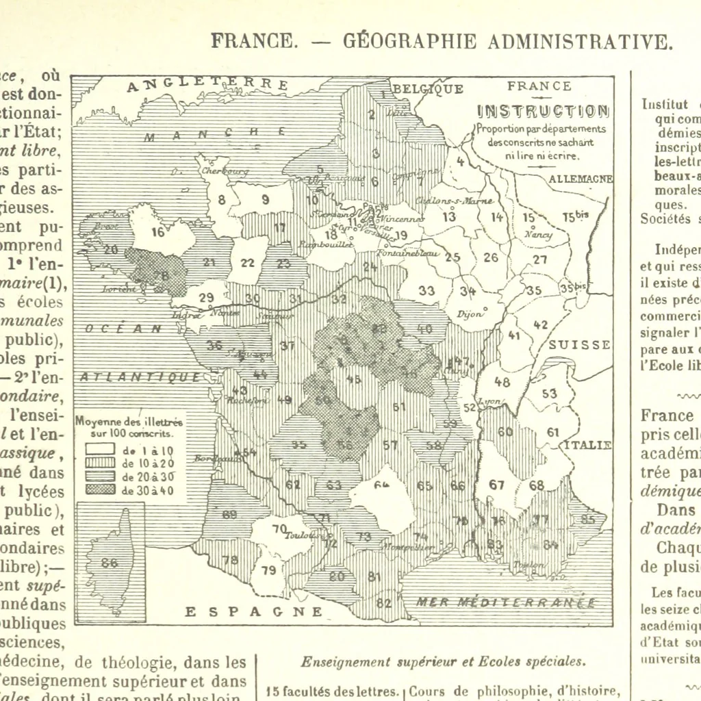 An illustration from Geographie Générale ... Avec index, etc, 1887, leaf 99