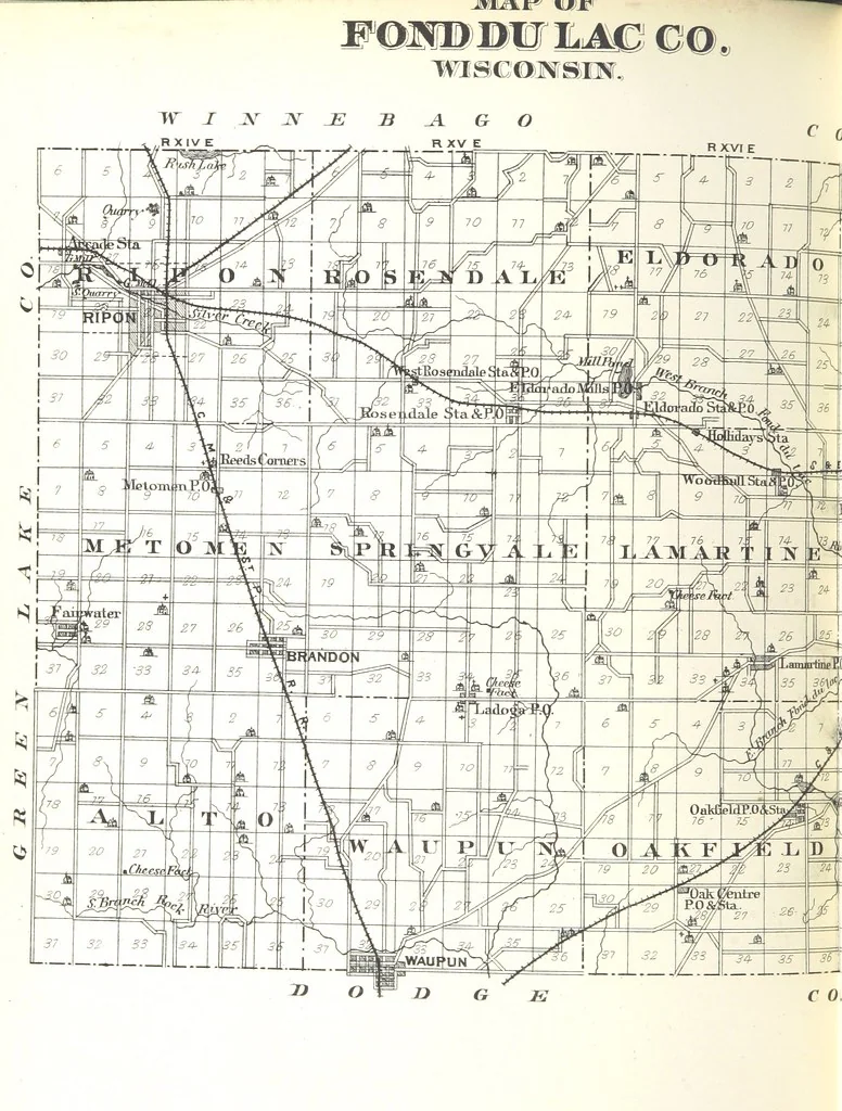 An illustration from The history of Fond du Lac County, Wisconsin, 1880, leaf 14