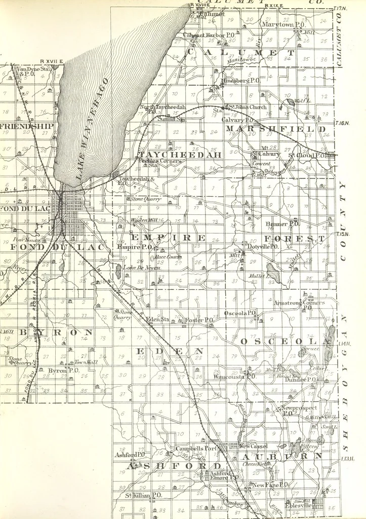 An illustration from The history of Fond du Lac County, Wisconsin, 1880, leaf 15