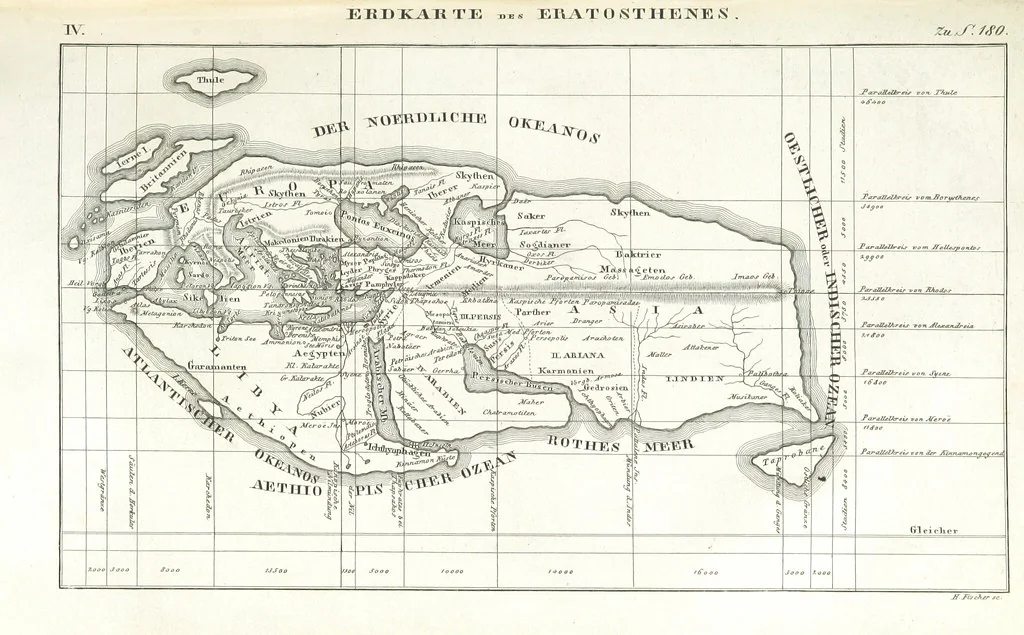 An illustration from Handbuch der alten Geographie, etc, 1843, leaf 209