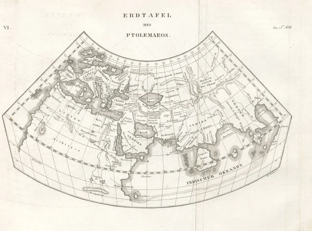 An illustration from Handbuch der alten Geographie, etc, 1843, leaf 451