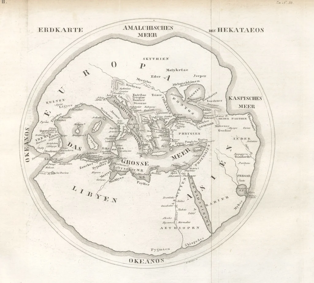 An illustration from Handbuch der alten Geographie, etc, 1843, leaf 75