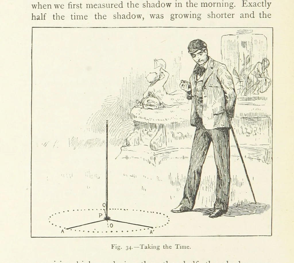 An illustration from This World of Ours. An introduction to the study of geography ... Illustrated, 1891, leaf 110