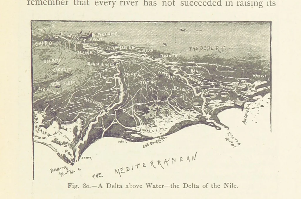 An illustration from This World of Ours. An introduction to the study of geography ... Illustrated, 1891, leaf 235