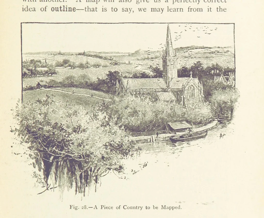 An illustration from This World of Ours. An introduction to the study of geography ... Illustrated, 1891, leaf 97