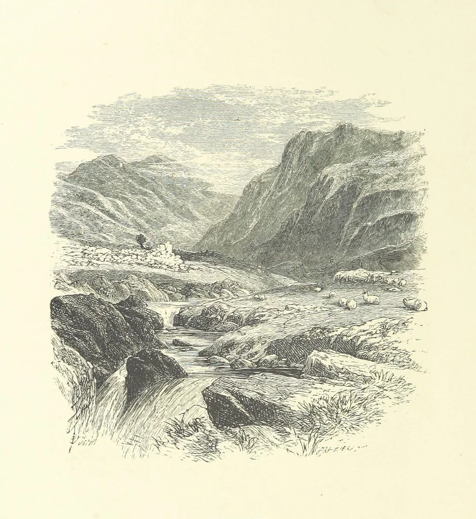 An illustration from Beauties of English landscape. Drawn by Birket Foster. Engraved by Dalziel Brothers, J. Cooper ... and others, 1874, leaf 114