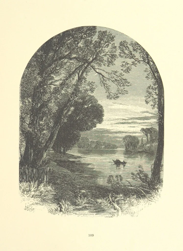 An illustration from Beauties of English landscape. Drawn by Birket Foster. Engraved by Dalziel Brothers, J. Cooper ... and others, 1874, leaf 133