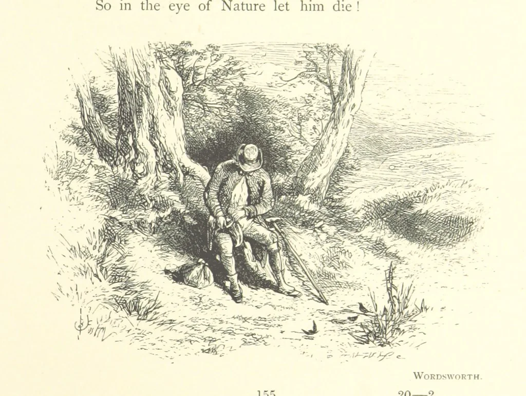 An illustration from Beauties of English landscape. Drawn by Birket Foster. Engraved by Dalziel Brothers, J. Cooper ... and others, 1874, leaf 179