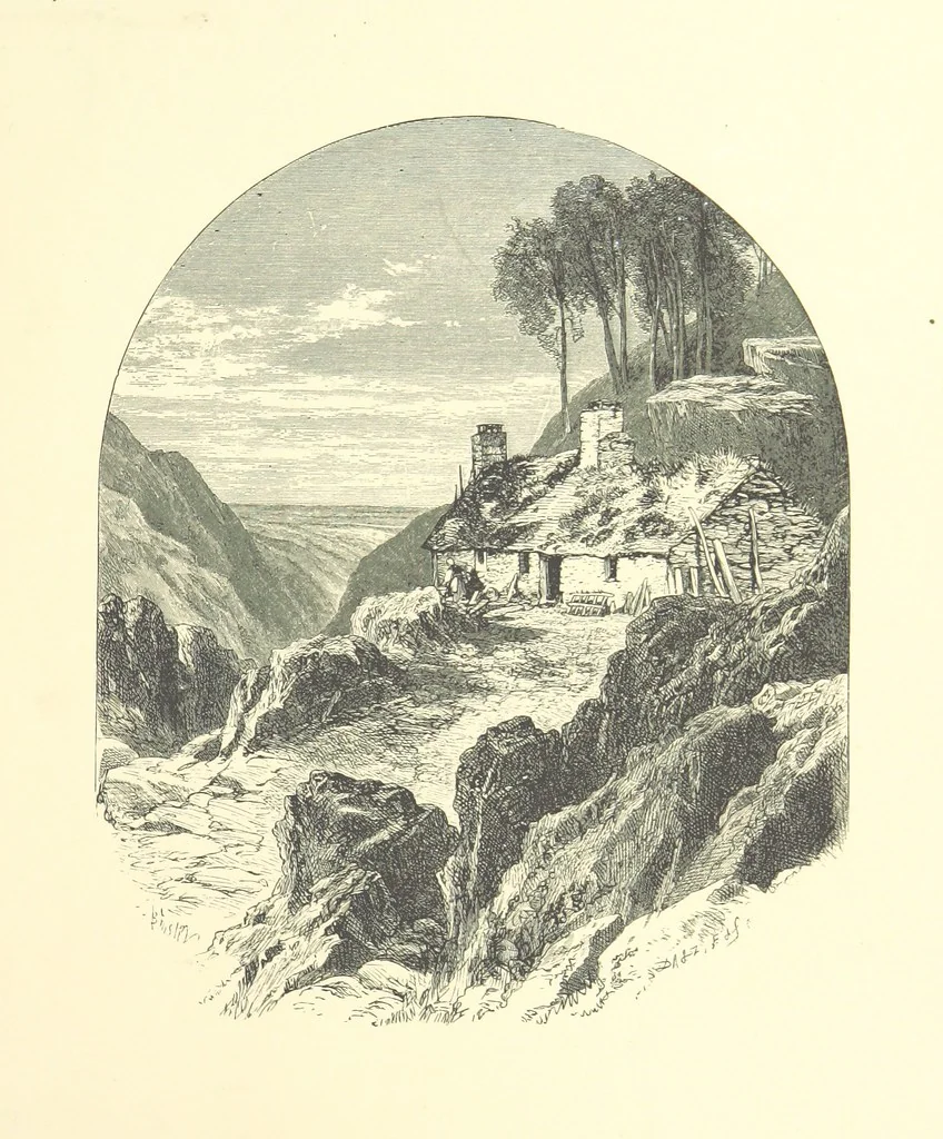 An illustration from Beauties of English landscape. Drawn by Birket Foster. Engraved by Dalziel Brothers, J. Cooper ... and others, 1874, leaf 181