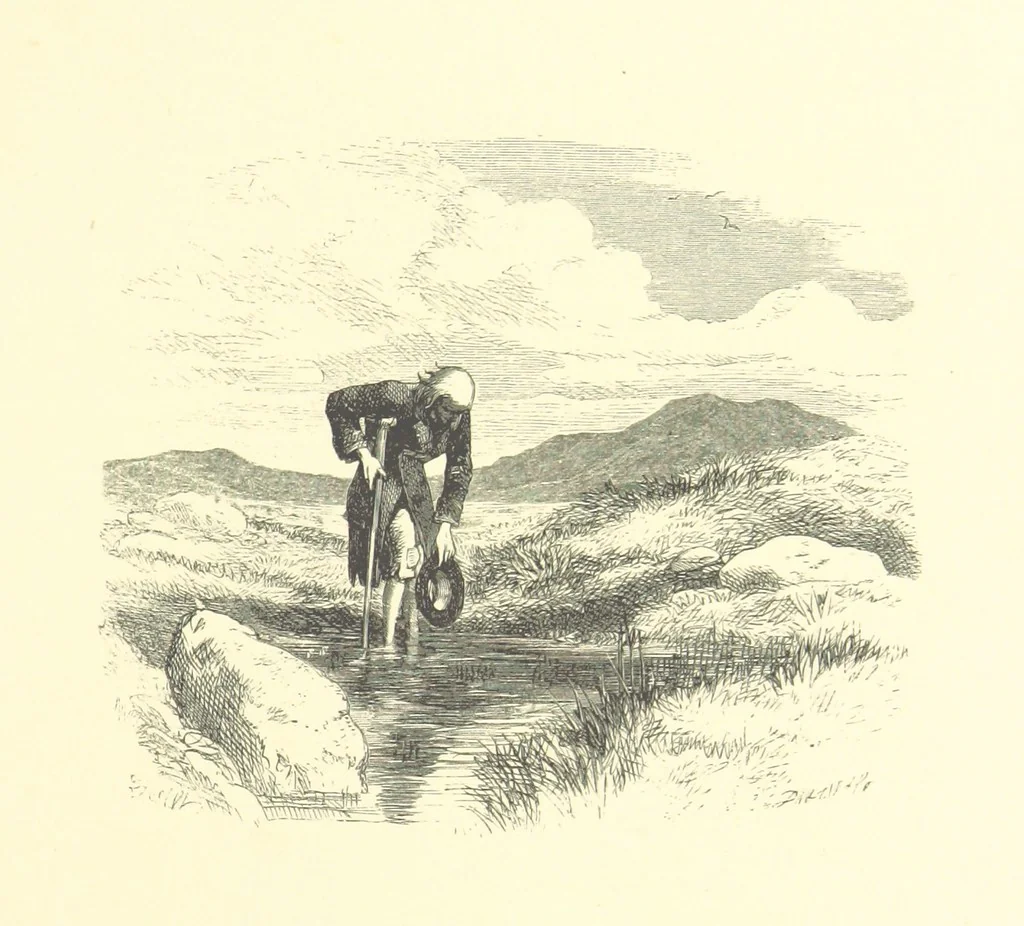 An illustration from Beauties of English landscape. Drawn by Birket Foster. Engraved by Dalziel Brothers, J. Cooper ... and others, 1874, leaf 217