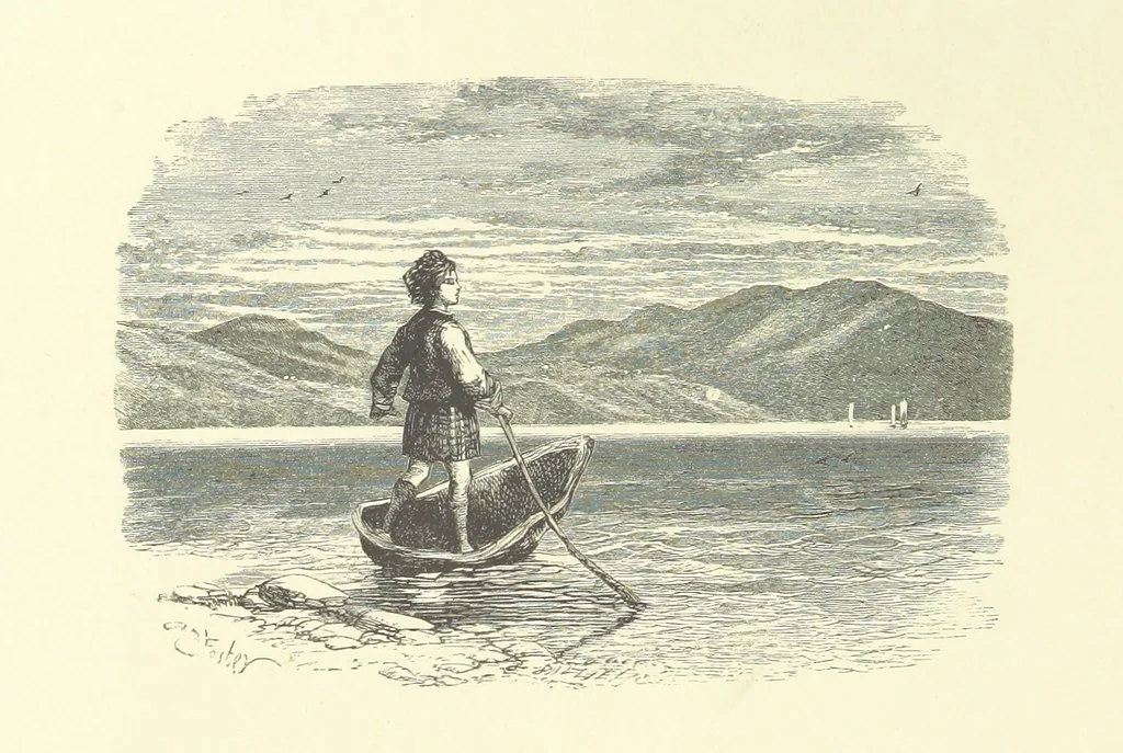 An illustration from Beauties of English landscape. Drawn by Birket Foster. Engraved by Dalziel Brothers, J. Cooper ... and others, 1874, leaf 224