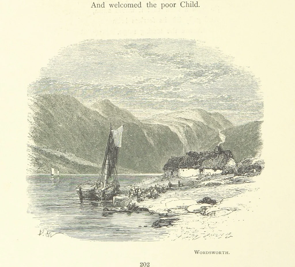 An illustration from Beauties of English landscape. Drawn by Birket Foster. Engraved by Dalziel Brothers, J. Cooper ... and others, 1874, leaf 226