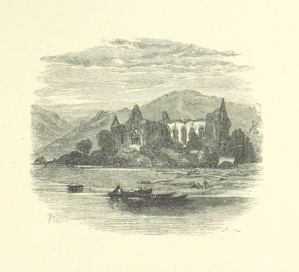 An illustration from Beauties of English landscape. Drawn by Birket Foster. Engraved by Dalziel Brothers, J. Cooper ... and others, 1874, leaf 227