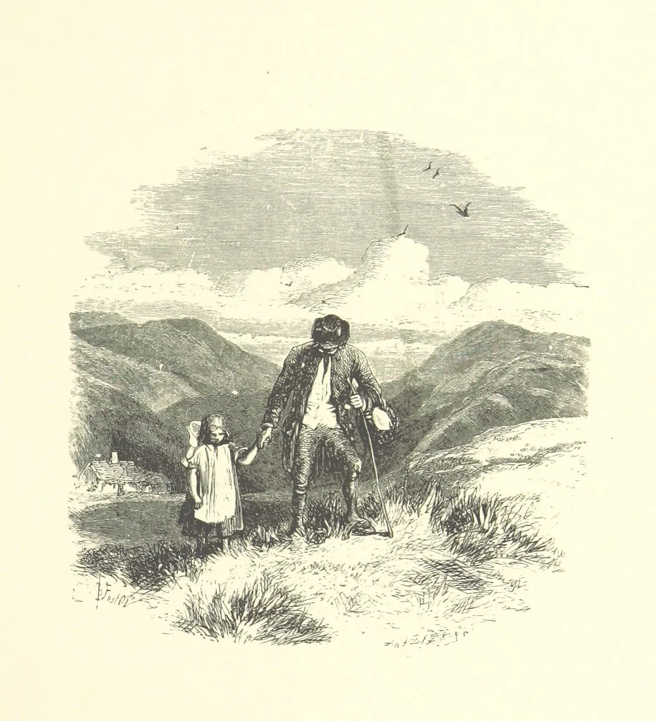 An illustration from Beauties of English landscape. Drawn by Birket Foster. Engraved by Dalziel Brothers, J. Cooper ... and others, 1874, leaf 251