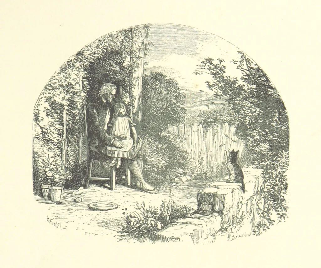 An illustration from Beauties of English landscape. Drawn by Birket Foster. Engraved by Dalziel Brothers, J. Cooper ... and others, 1874, leaf 273