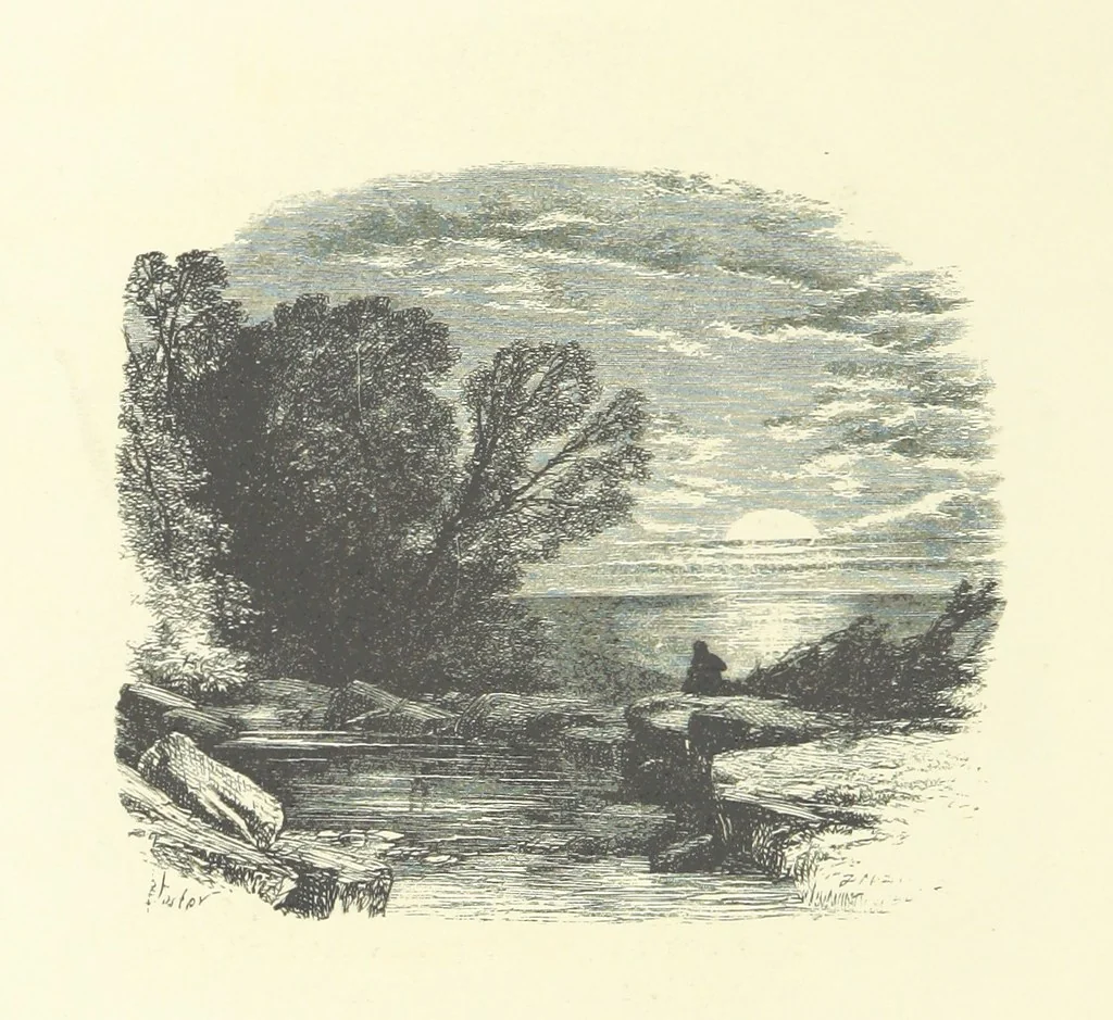 An illustration from Beauties of English landscape. Drawn by Birket Foster. Engraved by Dalziel Brothers, J. Cooper ... and others, 1874, leaf 304