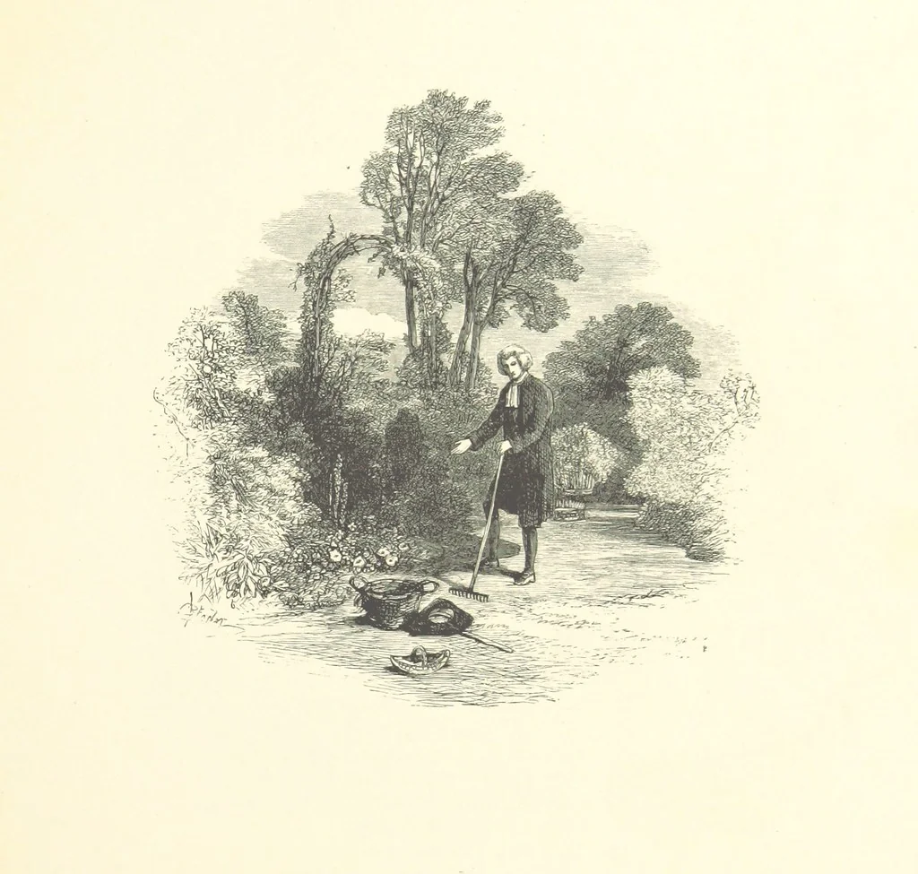 An illustration from Beauties of English landscape. Drawn by Birket Foster. Engraved by Dalziel Brothers, J. Cooper ... and others, 1874, leaf 31