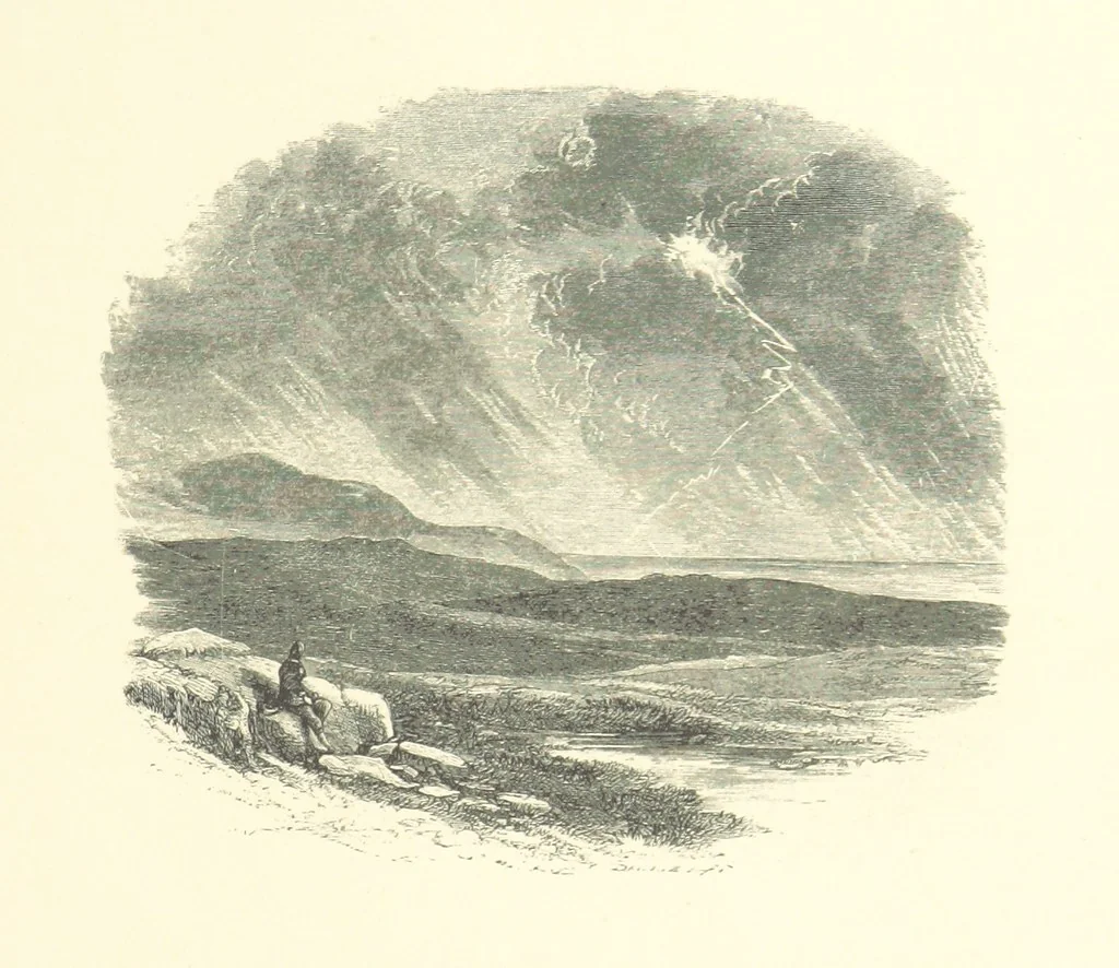 An illustration from Beauties of English landscape. Drawn by Birket Foster. Engraved by Dalziel Brothers, J. Cooper ... and others, 1874, leaf 311