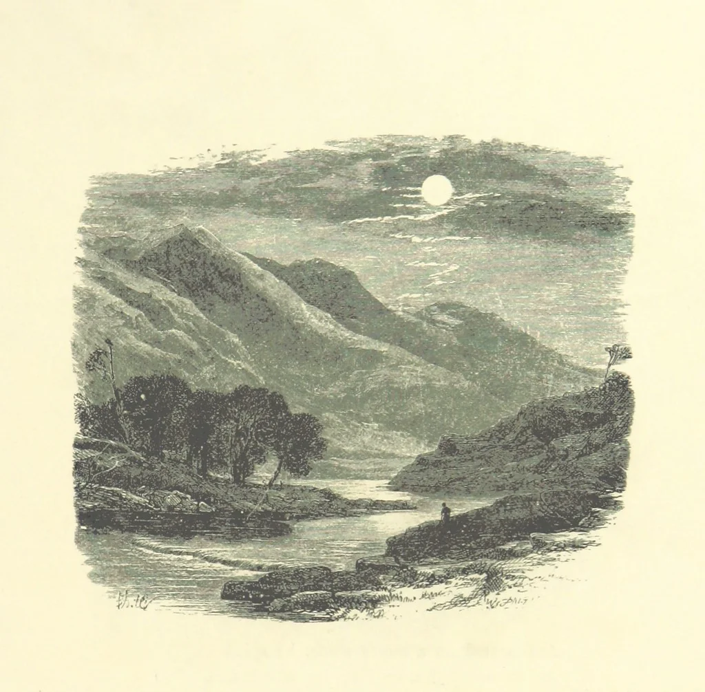 An illustration from Beauties of English landscape. Drawn by Birket Foster. Engraved by Dalziel Brothers, J. Cooper ... and others, 1874, leaf 321