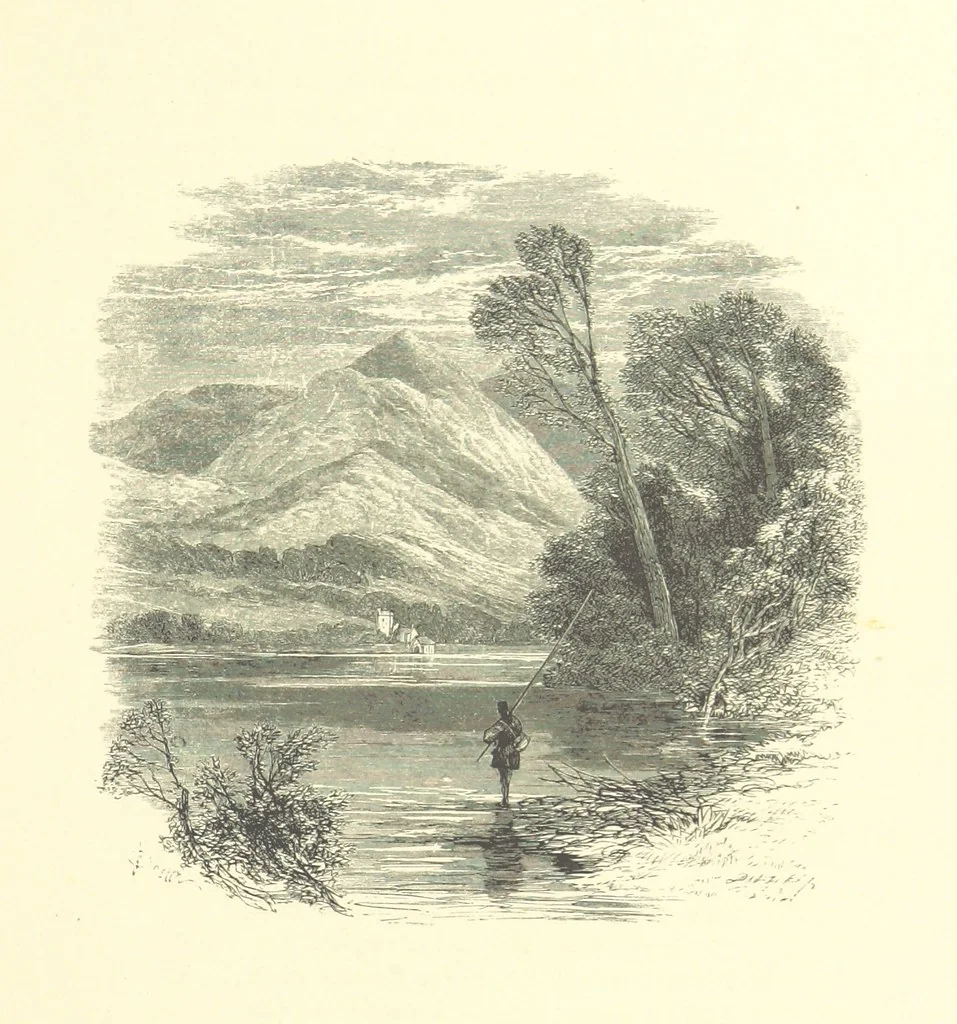 An illustration from Beauties of English landscape. Drawn by Birket Foster. Engraved by Dalziel Brothers, J. Cooper ... and others, 1874, leaf 39