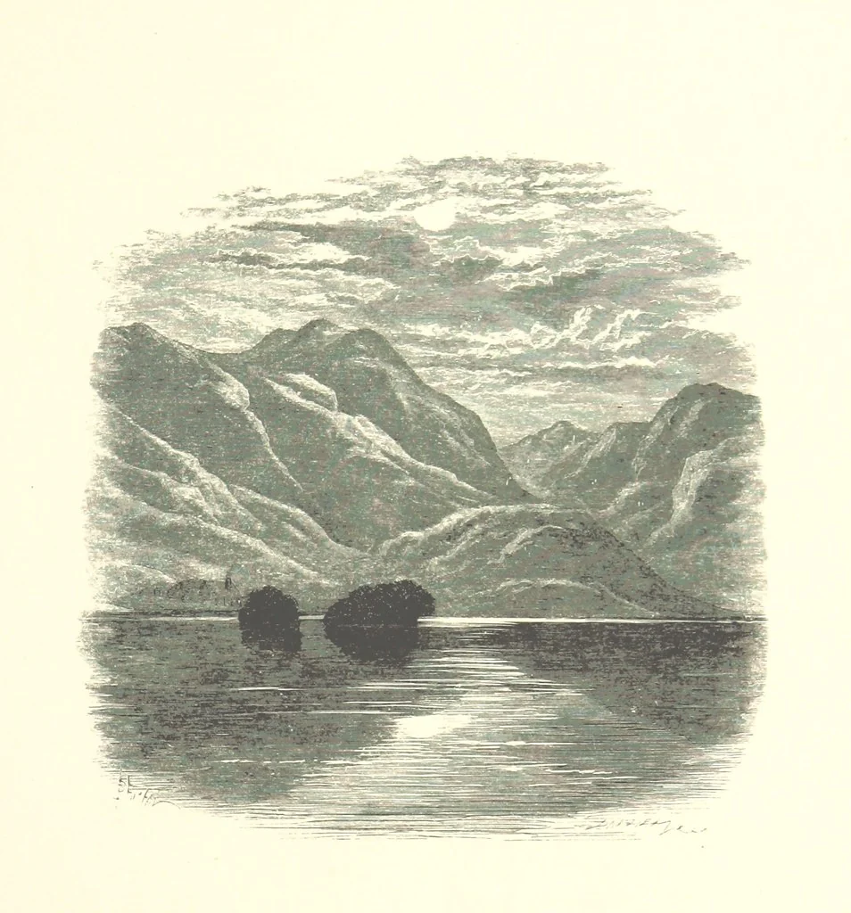 An illustration from Beauties of English landscape. Drawn by Birket Foster. Engraved by Dalziel Brothers, J. Cooper ... and others, 1874, leaf 49