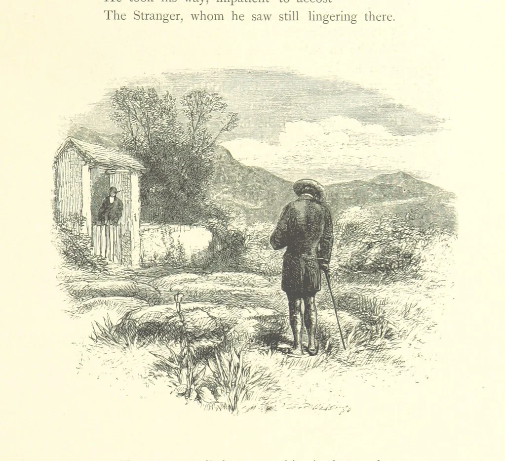 An illustration from Beauties of English landscape. Drawn by Birket Foster. Engraved by Dalziel Brothers, J. Cooper ... and others, 1874, leaf 53