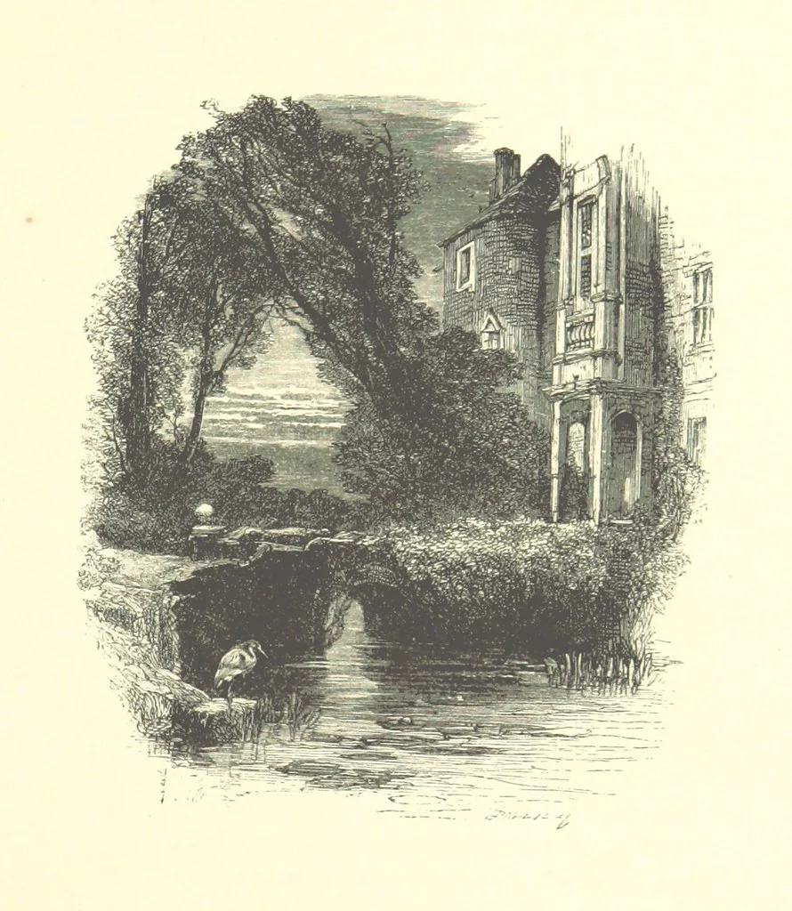An illustration from Beauties of English landscape. Drawn by Birket Foster. Engraved by Dalziel Brothers, J. Cooper ... and others, 1874, leaf 83