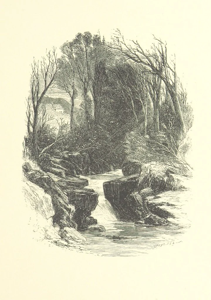 An illustration from Beauties of English landscape. Drawn by Birket Foster. Engraved by Dalziel Brothers, J. Cooper ... and others, 1874, leaf 93