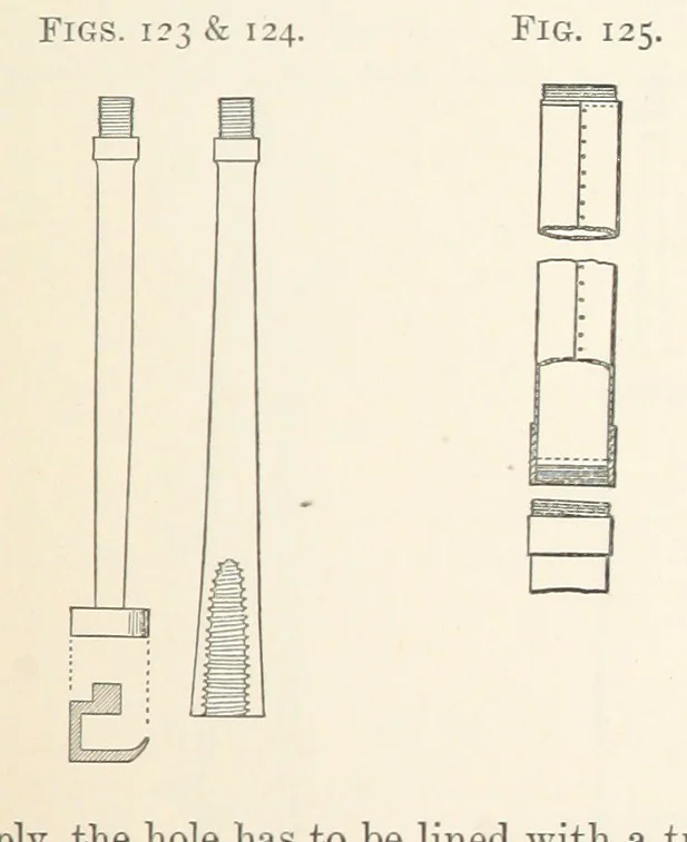 An illustration from A Text-book of Ore and Stone Mining ... With frontispiece and 716 illustrations, 1894, leaf 165