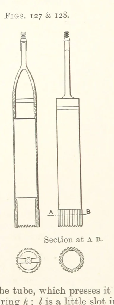 An illustration from A Text-book of Ore and Stone Mining ... With frontispiece and 716 illustrations, 1894, leaf 166