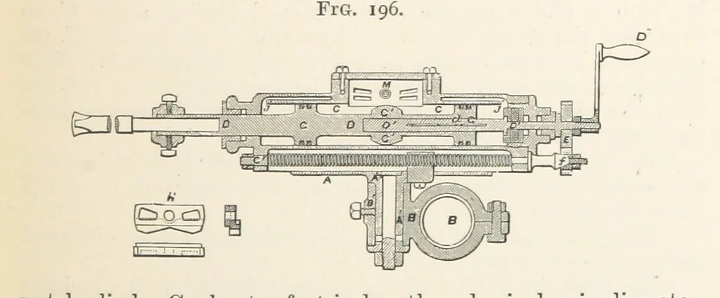An illustration from A Text-book of Ore and Stone Mining ... With frontispiece and 716 illustrations, 1894, leaf 217