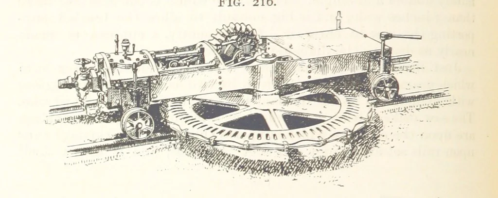 An illustration from A Text-book of Ore and Stone Mining ... With frontispiece and 716 illustrations, 1894, leaf 238