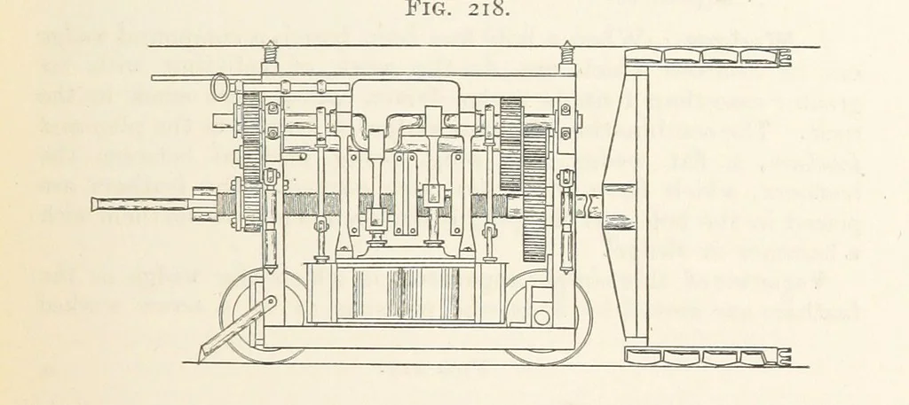 An illustration from A Text-book of Ore and Stone Mining ... With frontispiece and 716 illustrations, 1894, leaf 241