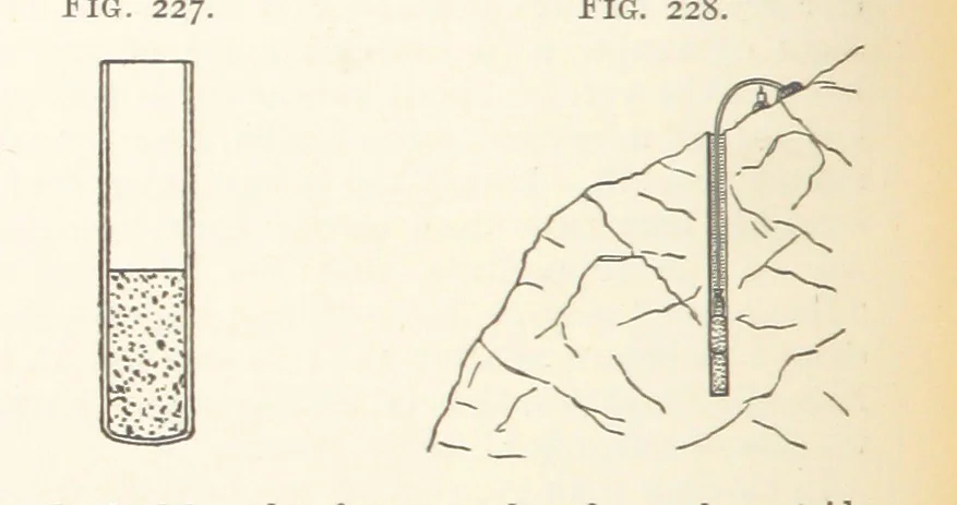 An illustration from A Text-book of Ore and Stone Mining ... With frontispiece and 716 illustrations, 1894, leaf 252