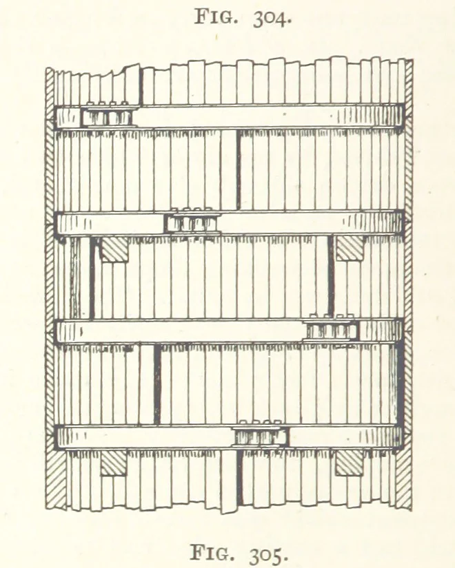 An illustration from A Text-book of Ore and Stone Mining ... With frontispiece and 716 illustrations, 1894, leaf 298