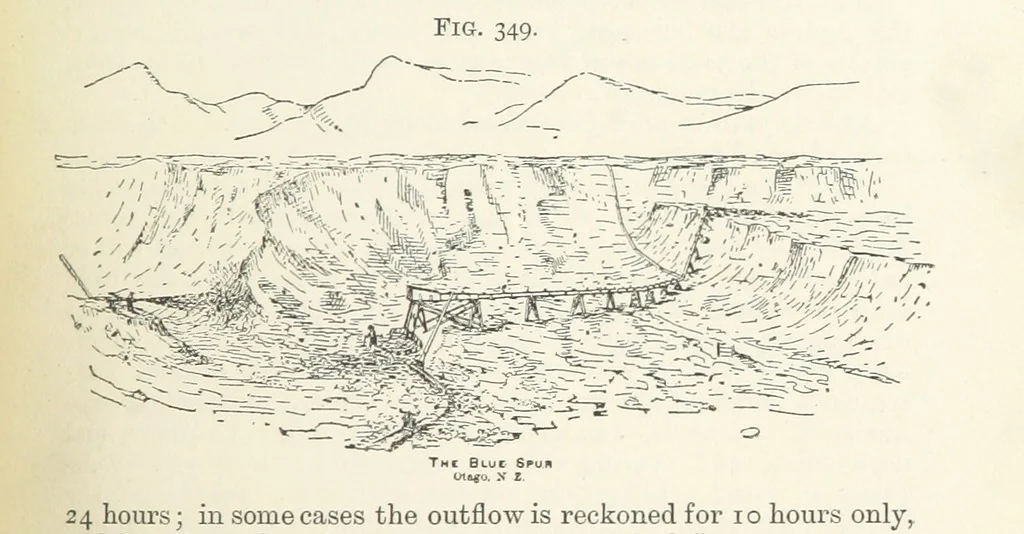 An illustration from A Text-book of Ore and Stone Mining ... With frontispiece and 716 illustrations, 1894, leaf 335