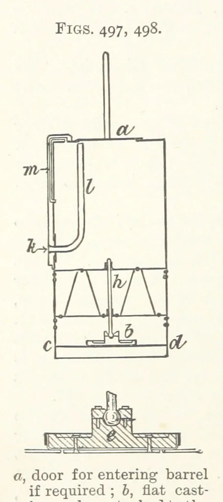 An illustration from A Text-book of Ore and Stone Mining ... With frontispiece and 716 illustrations, 1894, leaf 472