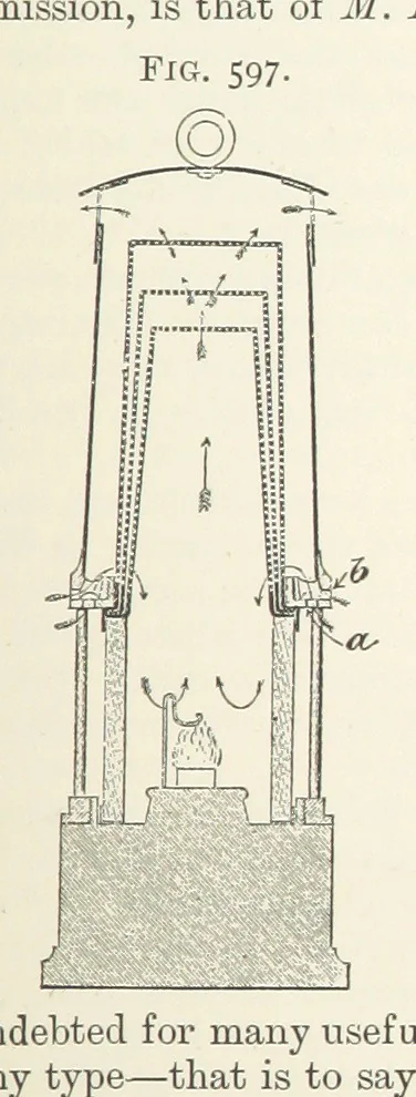 An illustration from A Text-book of Ore and Stone Mining ... With frontispiece and 716 illustrations, 1894, leaf 555