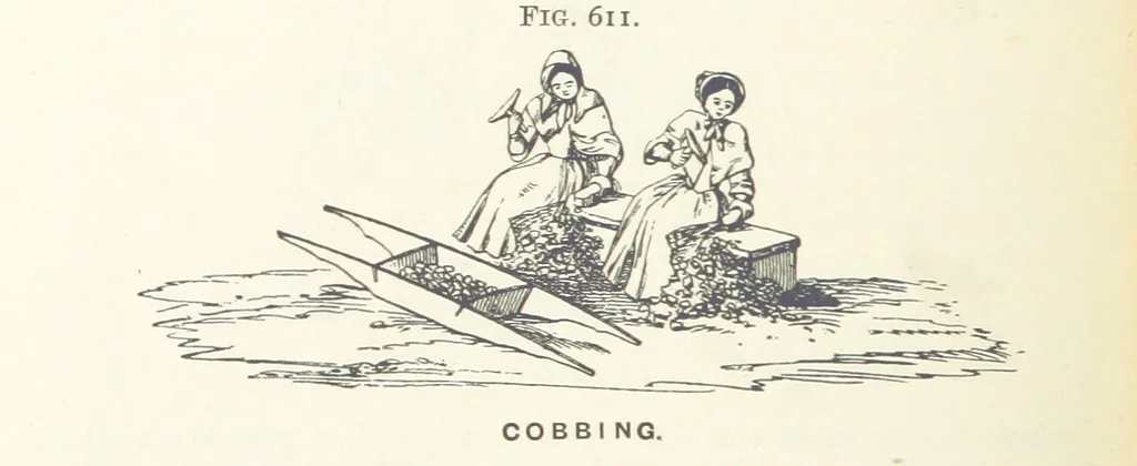 An illustration from A Text-book of Ore and Stone Mining ... With frontispiece and 716 illustrations, 1894, leaf 578