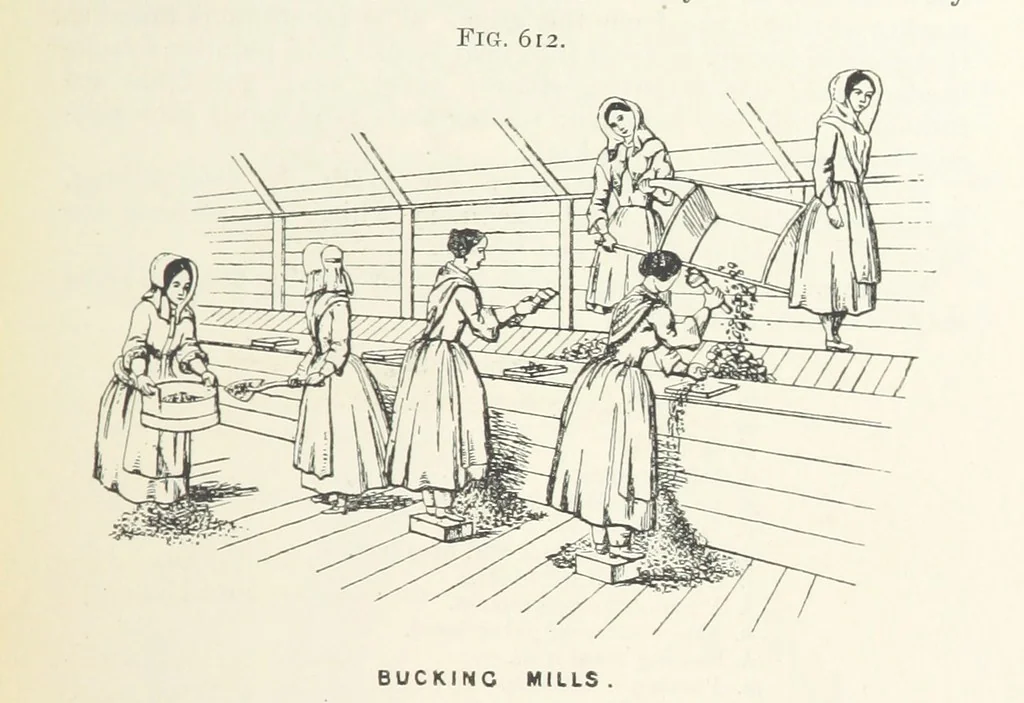 An illustration from A Text-book of Ore and Stone Mining ... With frontispiece and 716 illustrations, 1894, leaf 579